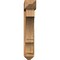 Ekena Millwork Balboa Arts and Crafts Rough Sawn Bracket w/ Offset Brace, Western Red Cedar, 8"W x 38"D x 44"H BKT0806X38X44BOA03RWR - alternate 4